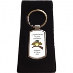 Personalised Graduation Owl Keyring